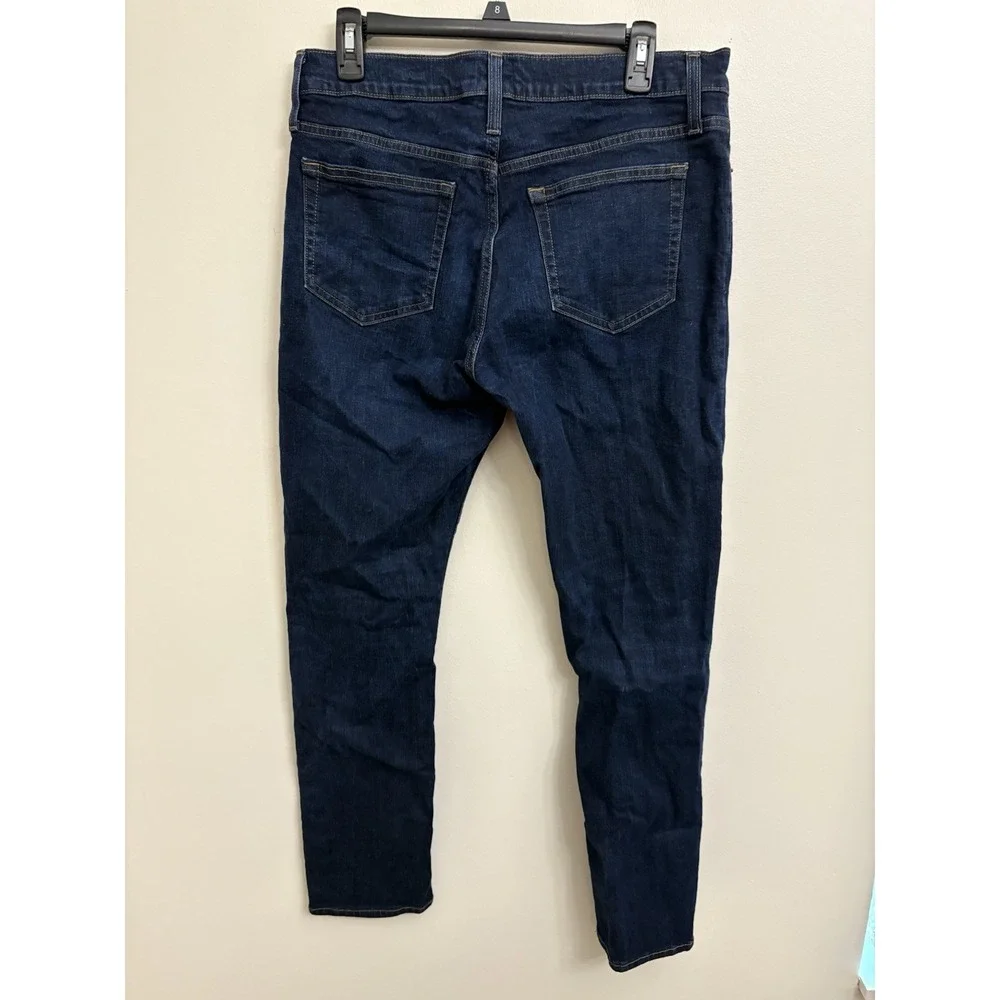 Men's J Crew Blue Denim Jeans Slim Fit Straight Size 32x32 Preppy